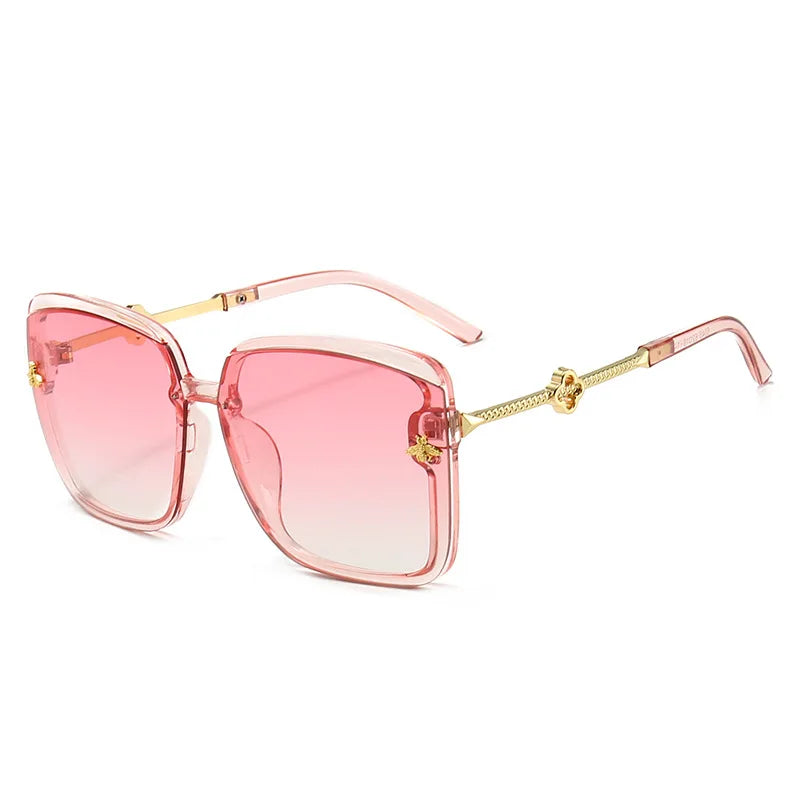 Sunglasses Woman 2024 Luxury Brand Designer Fashion Unisex High Quality Sun Glasses Eyewear Ladies Female Square Glasses UV400