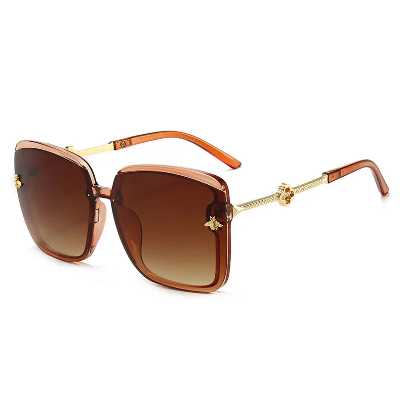 Sunglasses Woman 2024 Luxury Brand Designer Fashion Unisex High Quality Sun Glasses Eyewear Ladies Female Square Glasses UV400