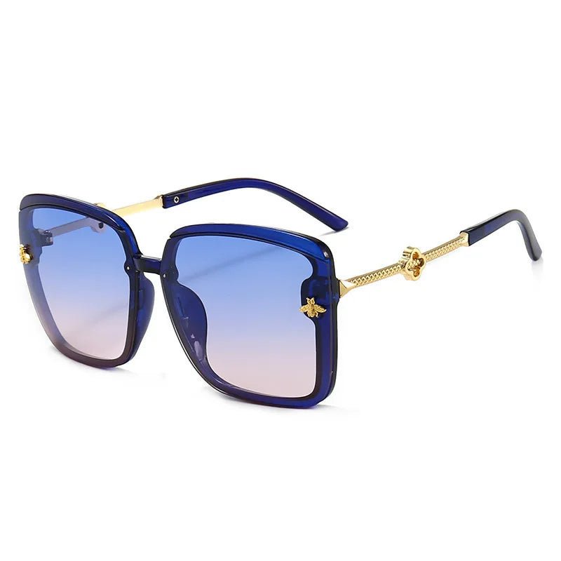 Sunglasses Woman 2024 Luxury Brand Designer Fashion Unisex High Quality Sun Glasses Eyewear Ladies Female Square Glasses UV400