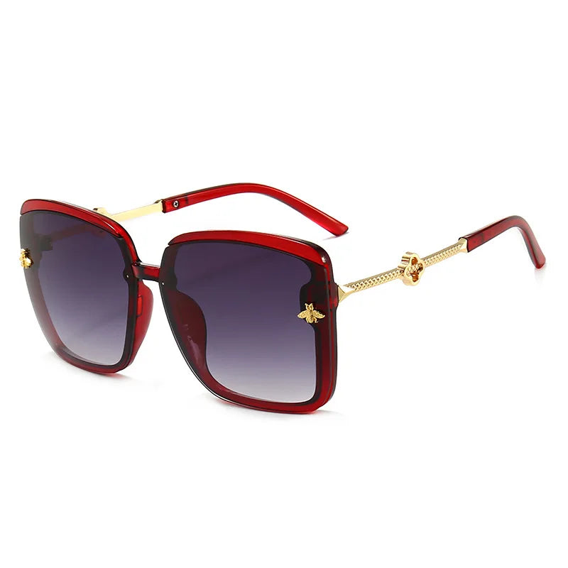 Sunglasses Woman 2024 Luxury Brand Designer Fashion Unisex High Quality Sun Glasses Eyewear Ladies Female Square Glasses UV400